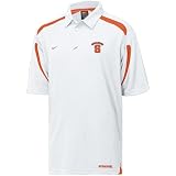Nike Syracuse Orange White Endline Coaches Polo