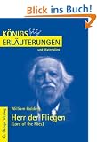 K�nigs Erl�uterungen und Materialien. William Golding: Herr der Fliegen - Lord of the Flies