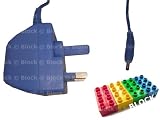 Block Entertainment (tm) - 3 Pin Fast Mains Charger - Cobalt Blue - Nokia 6630, 6670, 6680/6681, 6810, 6820, 6822, 6800