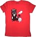 Emily the Strange juniors women's shirt tee Trick Red