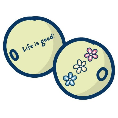 LifeIsGood(ライフイズグッド) 3デイジーフェッチボール【ペット用品／犬用おもちゃ 2524313】 ハニーデュー 2524313 HNYDW