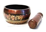 Tibetan Meditation Om Mani Padme Hum Peace Singing Bowl With Mallet