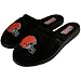 Reebok Cleveland Browns Black NFL Slippers