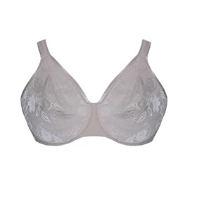 Liz Claiborne Cushioned Comfort Wire Full Support Bra (Natural, 36DD)