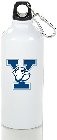 EVALY Yale University Bulldogs Outdoor Sport Flask White With Carabiner Hook,400-600ml /6.5OZ