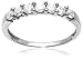 10k White or Yellow Gold 7-Stone Shared Prong Diamond Ring (1/2 cttw, J-K Color, I2-I3 Clarity)