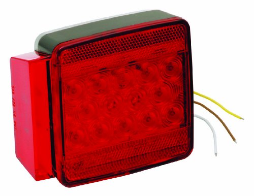 Wesbar 7-Function, Left/Roadside LED Submersible Tail light - U80