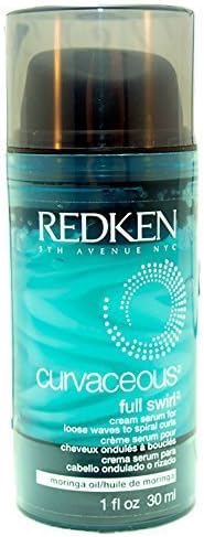 Redken Curvaceous Full Swirl Cream-Serum For Loose Waves To Spiral Curls Travel Size 30ml by REDKEN FULL SWIRL