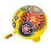 Pylones Designer Metal Bike Bicycle Ringer Bell - Yellow Dahlia Flower_s-1