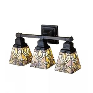 20 Inch W Glasgow Bungalow 3 Lt Vanity Wall Sconces by Meyda