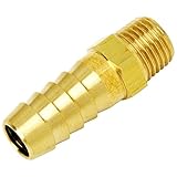 SK11(エスケー11) ホースニップル外ネジ おねじR(PT)1/4 ホース口 12.7mm H105×2M HN-1210 0110