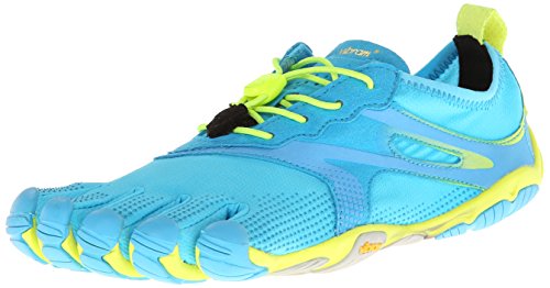 Vibram Women's Bikila Evo Road Running Shoe, Blue/Green,38 EU/7 M US