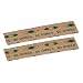 PM Company $5/SecurIT Kraft Flat Dime Coin Wrappers, 3.37 Inches Length, Brown/Green, 20,000/Carton (53010)