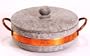 Naturestone Soapstone Saute Pan with Lid