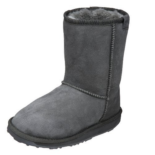 EMU Australia Women's Stinger Lo Premium Australian Sheepskin Boot, Charcoal EMU Australia Women's Stinger Lo Premium Australian Sheepskin Boot, Charcoal