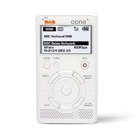oono MiniDAB One MP3 Player (White)