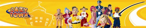 Decofun, Lazy Town Border, Self Adhesive, 5 Inch