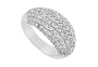 Diamond Ring : 14K White Gold - 1.75 CT Diamonds