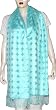 Scarf Silk Accessory Handmade Rectangular 27 x 80 inches (psrf116)
