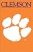 Clemson Tigers 2-Sided Applique Banner Flag