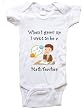WHEN I GROW UP I WANT TO BE A MATH TEACHER - BigBoyMusic Baby Designs - White, Blue or Pink Onesie / Baby T-shirt