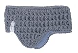 Coal Waffle Headband - Silver Blue