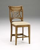 Hillsdale Glenmary Non Swivel Counter Stool--Oak (Set of 2)