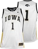 Iowa Hawkeyes Youth White Endline Basketball Jersey