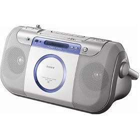 Sony CD Radio Cassette Recorder - CFD-E100 by Sony