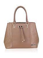 Carla Belotti Bolso asa de mano Handbag Light Brown Celima (Marrón Claro)