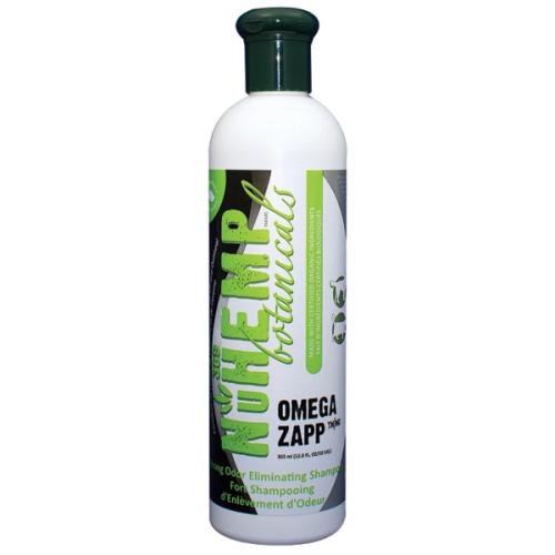 NuHemp Omega Zapp Strong Odor Eliminating Shampoo 12 Ounce