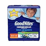 Goodnites Goodnites Boys Underpants for Nighttime, Mega Pack, Small/Medium 26 ct (Quantity of 2)