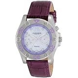 Akribos XXIV Women's AKR483PU Diamond Multi-Function Watch