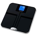 EatSmart Precision GetFit Digital Body Fat Scale with 400-Pound Capacity and Auto Recognition Technology