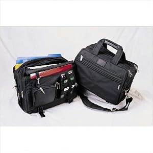 Expandable Soft Briefcase Computer Case