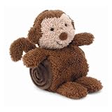 Nugget Monkey Soother - Baby Comfort Blanket by Jellycat - JellyKitten Range