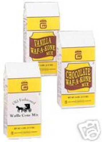 5-lb Vanilla Waf-A-Kone Mix, 6-Bags/Case