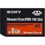 Sony Memory Stick PRO-HG Duo HX 8 GB Flash Memory Card with USB Reader MSHX8G