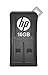 PNY HP V165w 16GB USB 2.0 Flash Drive, Grey (P-FD16GHP165G-GE)