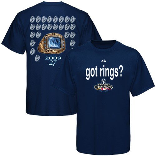 New York Yankees Got Rings 27x World Series Champions T-shirt