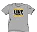 I Intend To Live Forever - Adult Heather S/S T-Shirt For Men