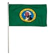 Washington Flag 12 x 18 inch