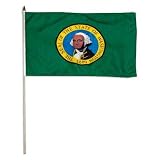 Washington Flag 12 x 18 inch