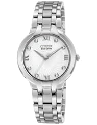 Citizen Womens EM0130-54A  Eco-Drive Bella Diamond Accented Watch