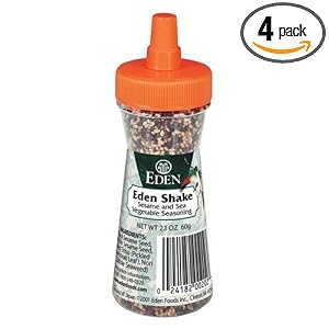 Eden Shake, Furikake, Sesame and Sea Vegetable Seasoning, 2.1-Ounce Units (Pack of 4) by Eden
