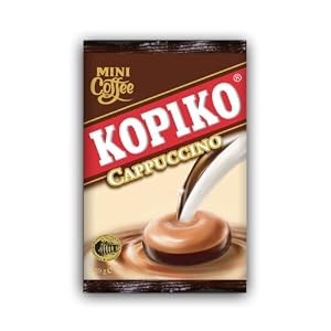 Kopiko Cappuccino-Bonbon Hartkaramelle, 5er Pack (5 x 120 g)