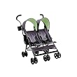 Delta LX Side by Side Tandem Umbrella Stroller, Lime Green