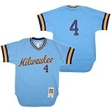 Milwaukee Brewers Authentic 1982 Paul Molitor Road Jersey by Mitchell & Ness