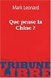 Que pense la Chine ?