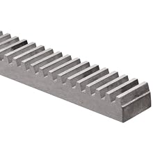 Boston Gear L5166 Rack Gear, 14.5 Degree Pressure Angle, 10 Pitch, 6.0 feet long, Steel